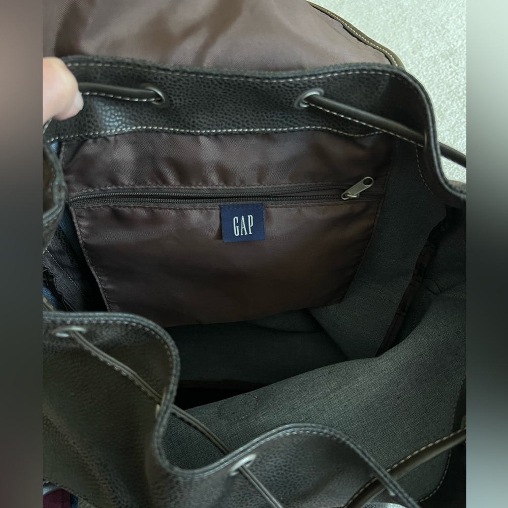 Leather Backpack, Excellent Condition. No Stains … - image 5